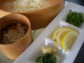 我が家のつけうどん♫♬　