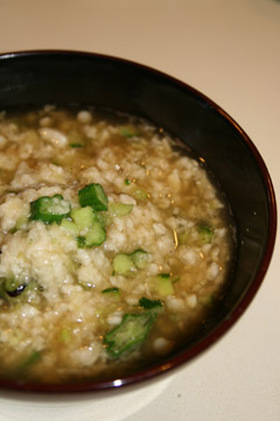 鬼おろしで作るとろろ汁