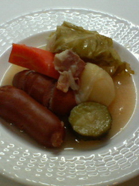 野菜をどかんと食べさせたいスープ♪