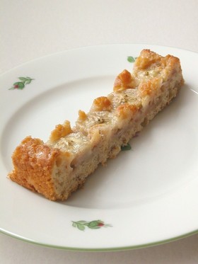 贅沢な○焼きバナナと胡桃のバターケーキ○