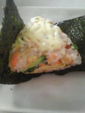 寿司飯とマヨネーズ☆おにぎり☆