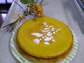 2度焼きなし!かぼちゃのタルトケーキ