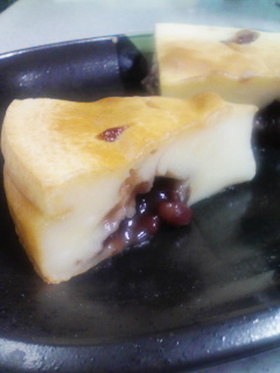 混ぜるだけ！もち粉の和風ケーキ