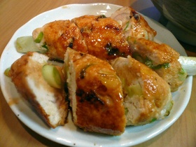 串も食べられる！ねぎつくね