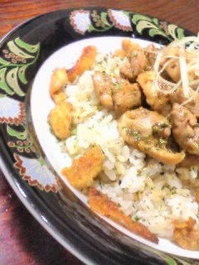 サッパリ✦ネギ塩ダレde鶏丼(ﾟ∀ﾟ*)
