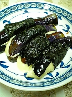 なすの揚げ焼き・チーズはさみ