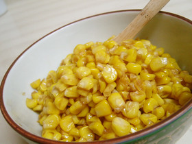 も～ぅ、やみつき！！とうもろこし炒め☆彡