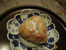 炊飯器 de 中華ちまき☆おこわ　その2