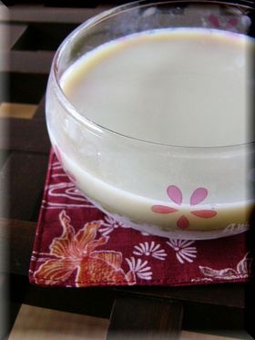 青汁豆乳ゼリー
