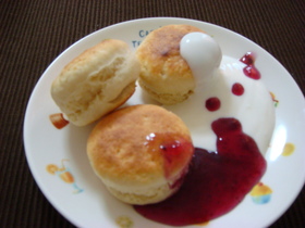 スコーンの新しい食べ方＆手抜き方(笑)