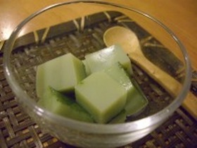 抹茶ミルクかん
