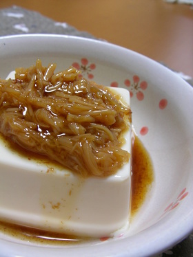 らくらく！　なめたけ冷奴