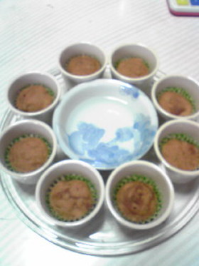 レンジのみ☆ホットケーキミックス蒸しパン