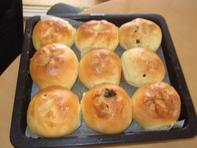 [HB]で作る簡単レーズンパン
