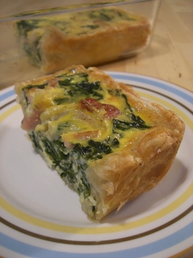 ♬ワカメで作ろう簡単キッシュ♬