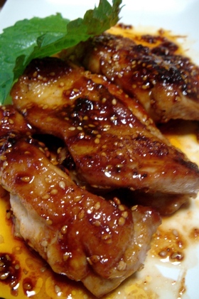 鶏もも肉の激うまじゅ～し～焼き