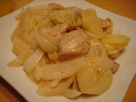 あっと言う間に！鶏肉のクリーム煮