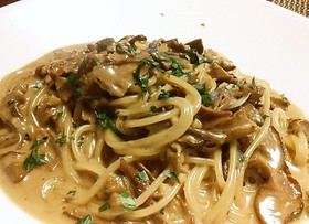 Ristoranteのパスタ★ポルチーニ