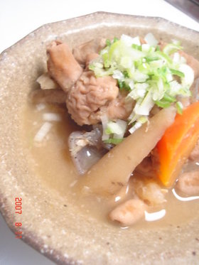 我が家のモツの煮込みは旨~い♪