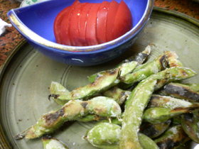 焼き枝豆