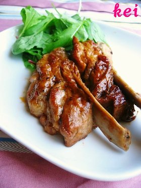 スペアリブのBBQソース
