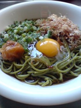 さっぱり茶そば