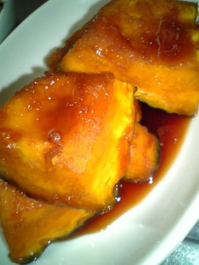 バター醤油なかぼちゃ