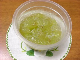幻の冷菓－葡萄のシャーベット