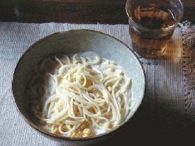 ミルクのスープパスタ！