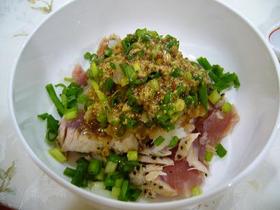 ★焼きまぐろのぽん酢かけぇ★