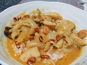 ヒリヒリレッドカレー