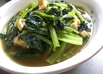 平凡な小松菜煮♪