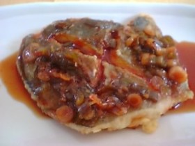 カレイのから揚げ☆ピリ辛たれ