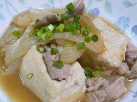 我が家♪定番！美味しい～肉豆腐♥♡