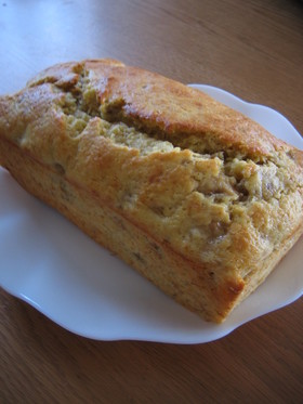 簡単・おいしいバナナケーキ マーガリン可