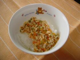 とりそぼろごはん(離乳食・中期~)