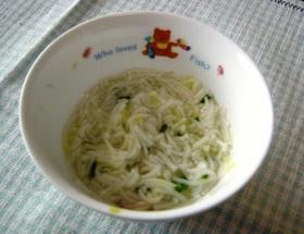 にゅうめん（離乳食・中期～）