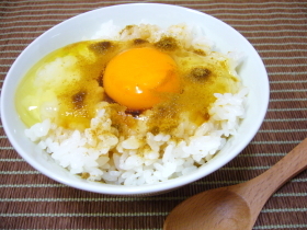 たまごかけごはん☆和風カレー味