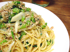 10分でできる♪カブとツナのマヨパスタ☆