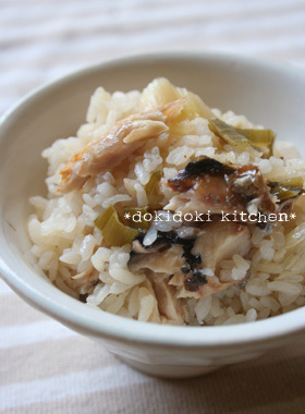 さんまと長ネギの炊き込みご飯