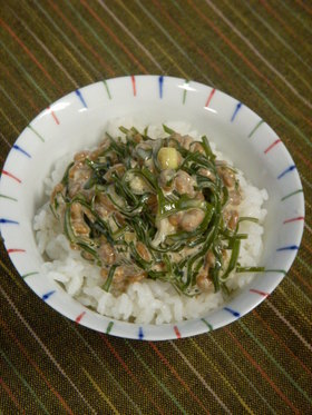 ♡切り昆布納豆あえ～♡