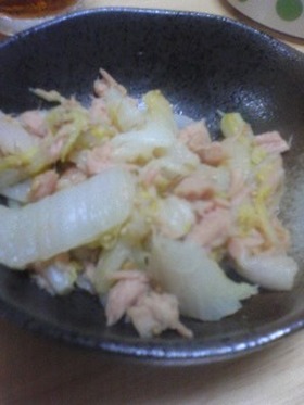 白菜とツナのナムル