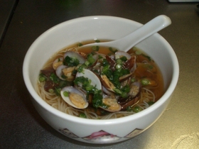 優しい味☆あさりのそうめん