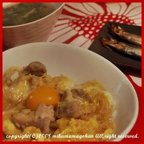 タマゴふわふわ親子丼