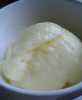 レンジでローカロリーカスタード