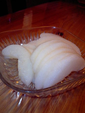 スライス梨☆ひと工夫☆デザート