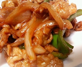 簡単！お弁当にも！オイケチャの肉炒め♪