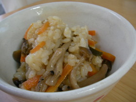 母直伝にんじんごはん