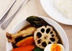 本格派★札幌スープカレー＋パスタ入り♪