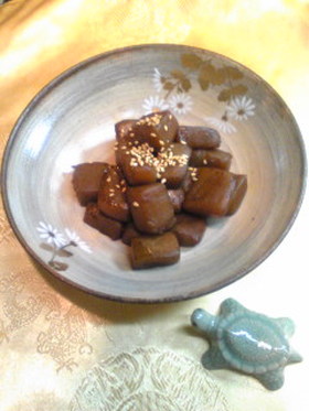 こんにゃくのすっぽん煮